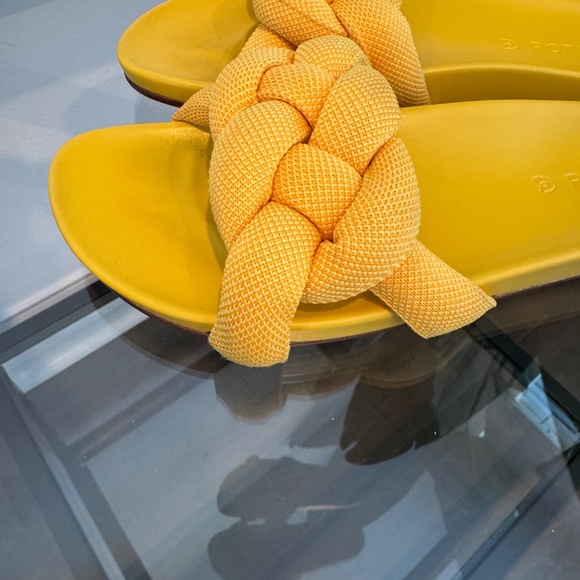 ROTHYS Women’s Bubble Slide Slip On Sandal in Canary Yellow Size 7.5 - Picture 5 of 14